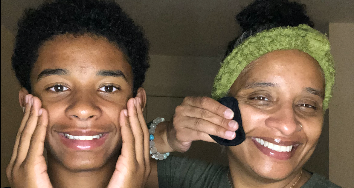 Teen approved! All natural skincare with the coolest mom and son duo!