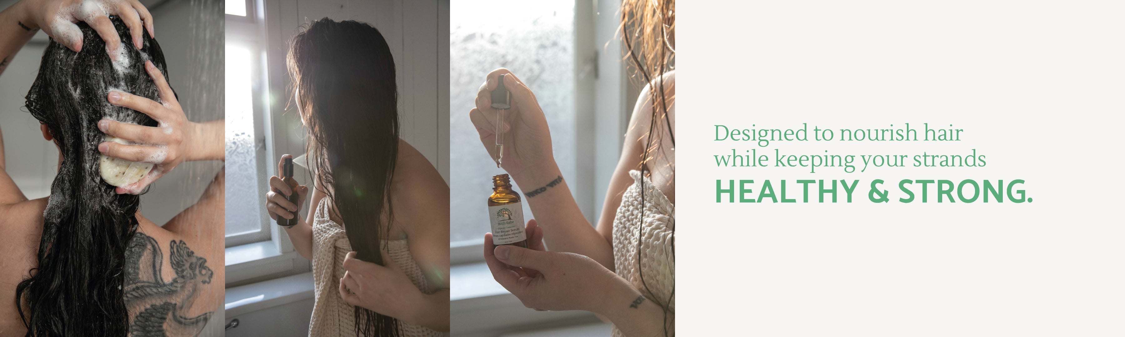 All Natural Low Waste Hair Care Products
