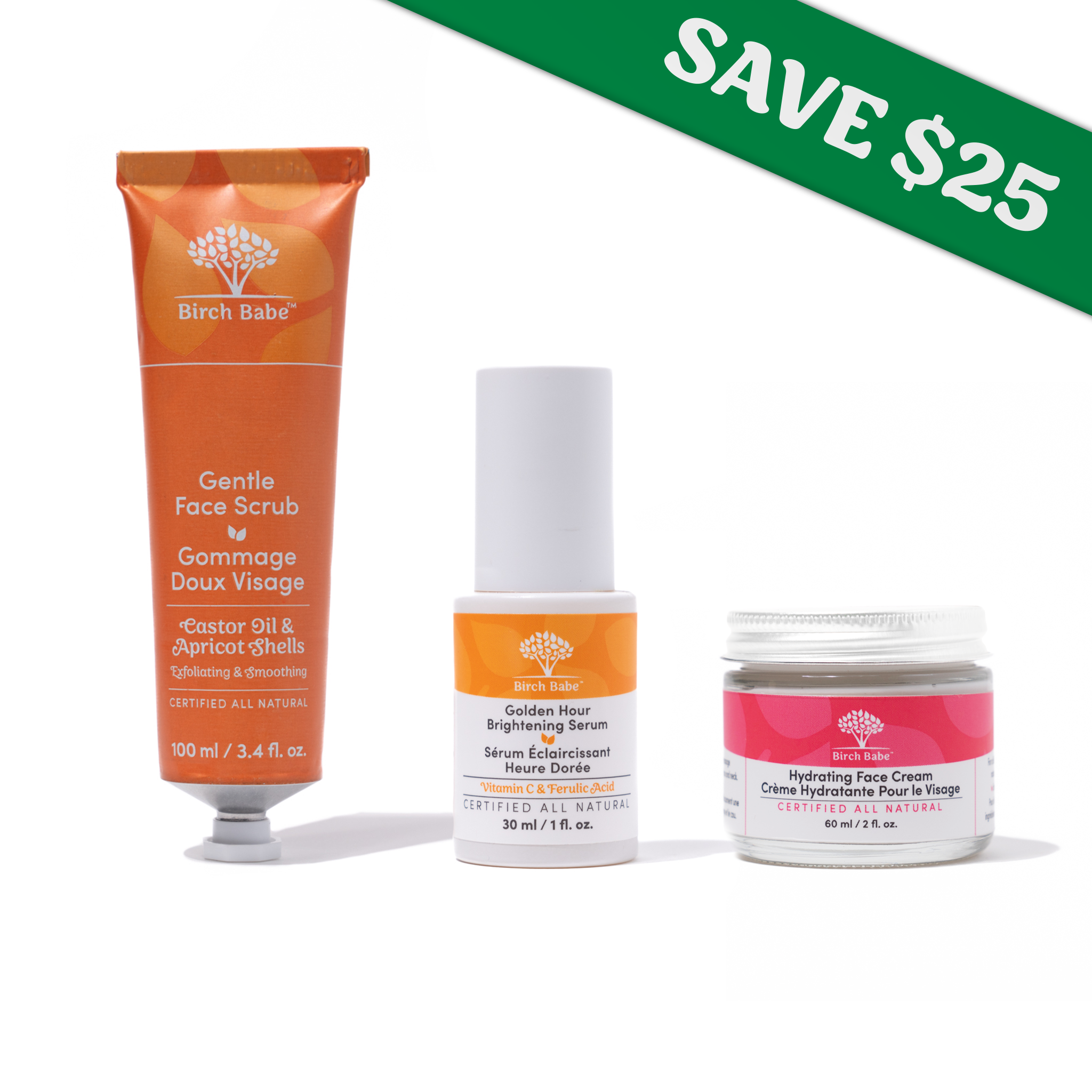 Lighten, Tighten, Brighten (LTB) - 3 Step Skincare Bundle