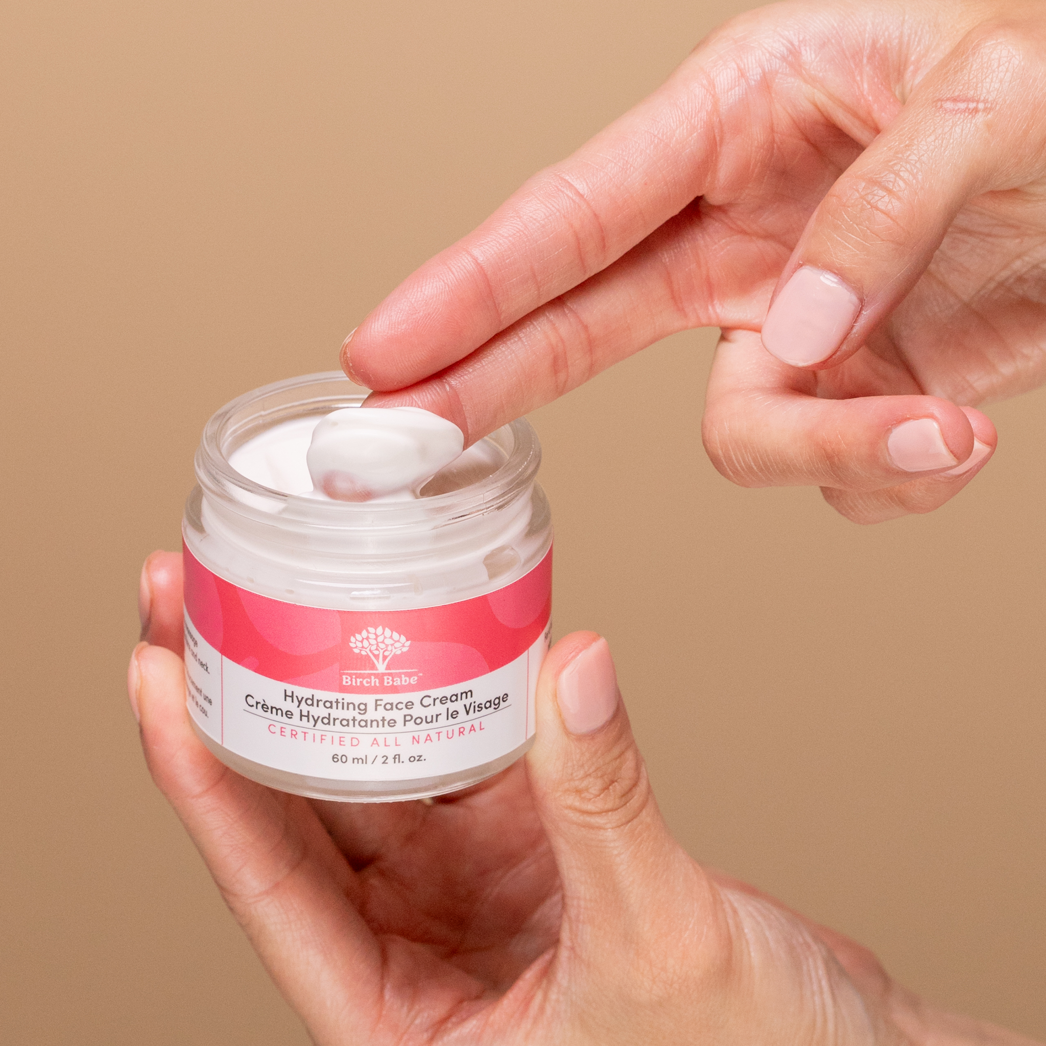 hydrating face cream / oatmeal