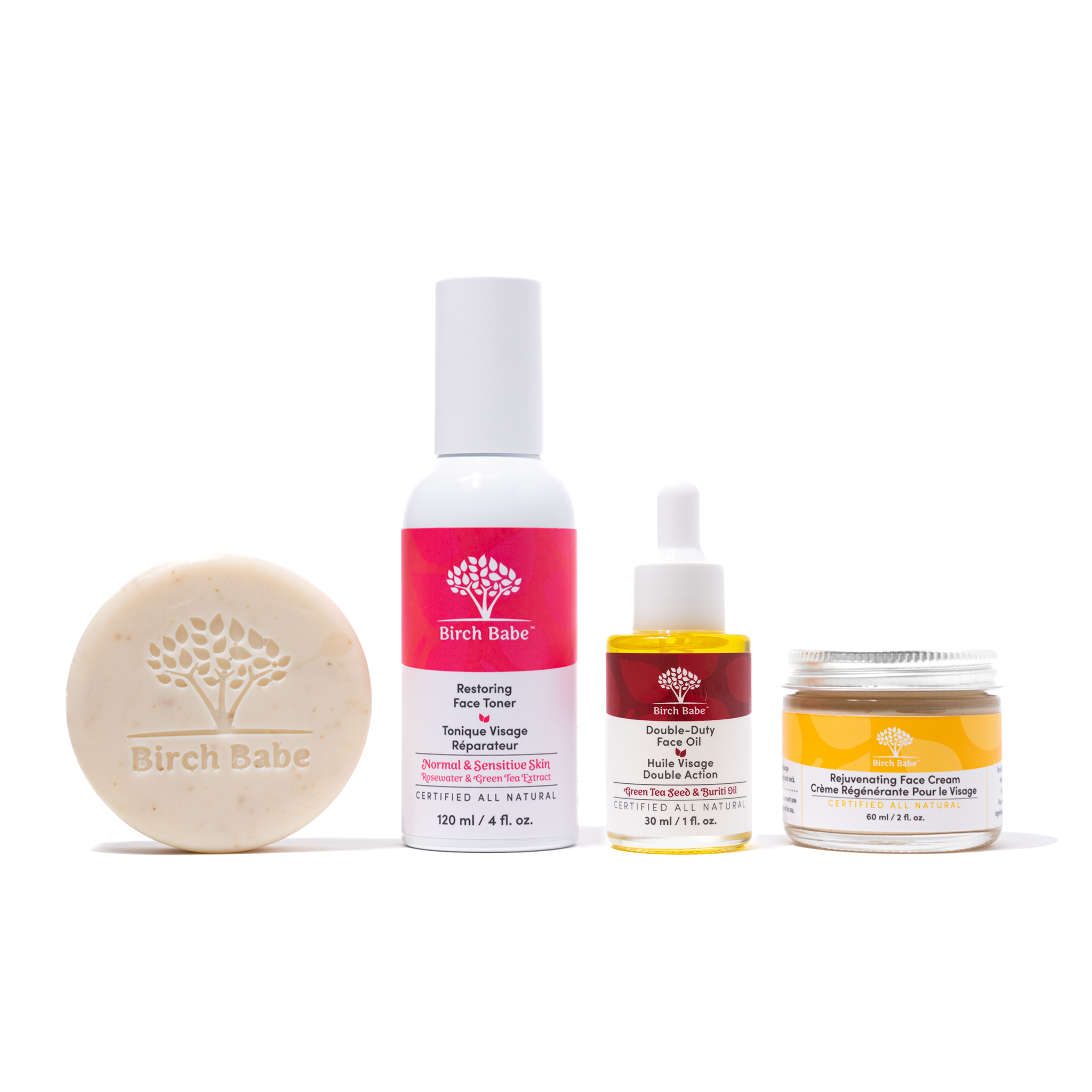 4 Step Skincare Bundle - Dry to Mature Skin