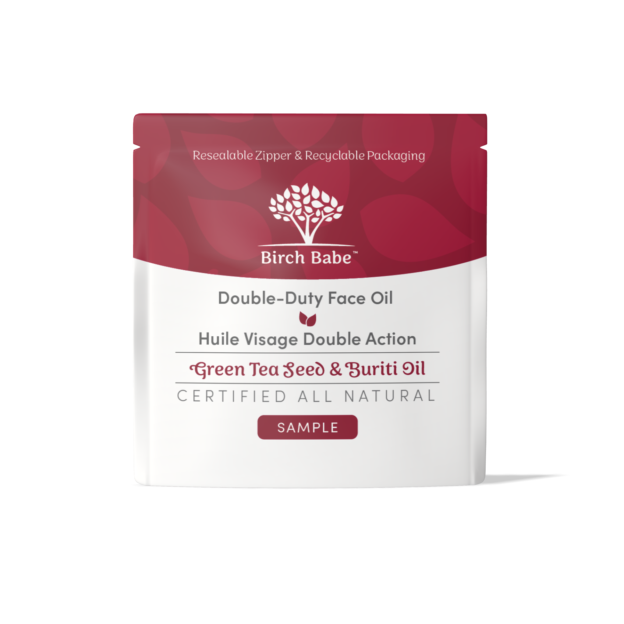 Double Duty Face Oil Sample