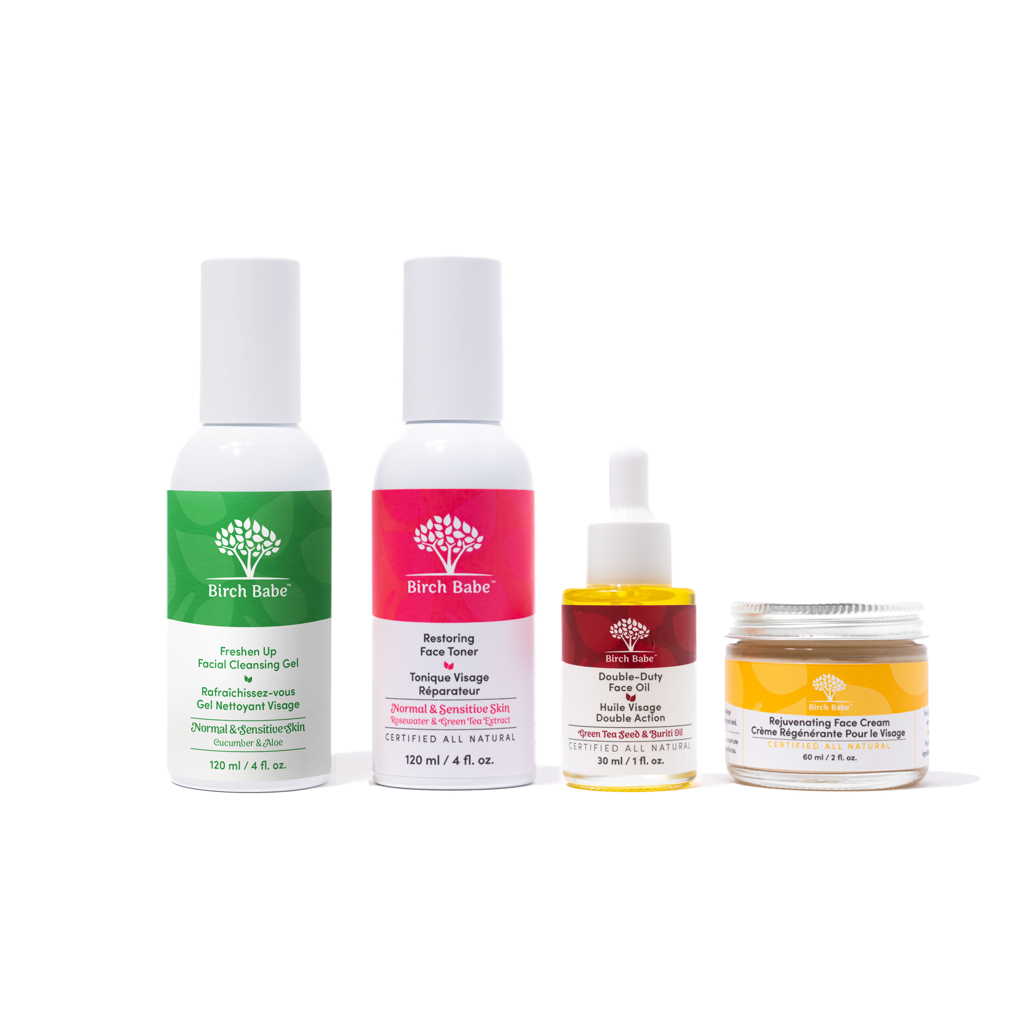 4 Step Skincare Bundle - Dry to Mature Skin