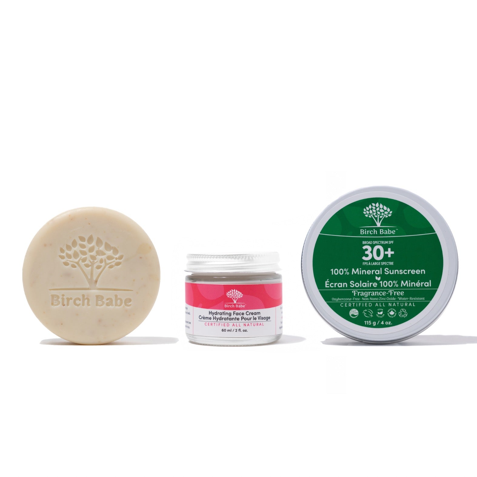 hydrating face cream / oatmeal