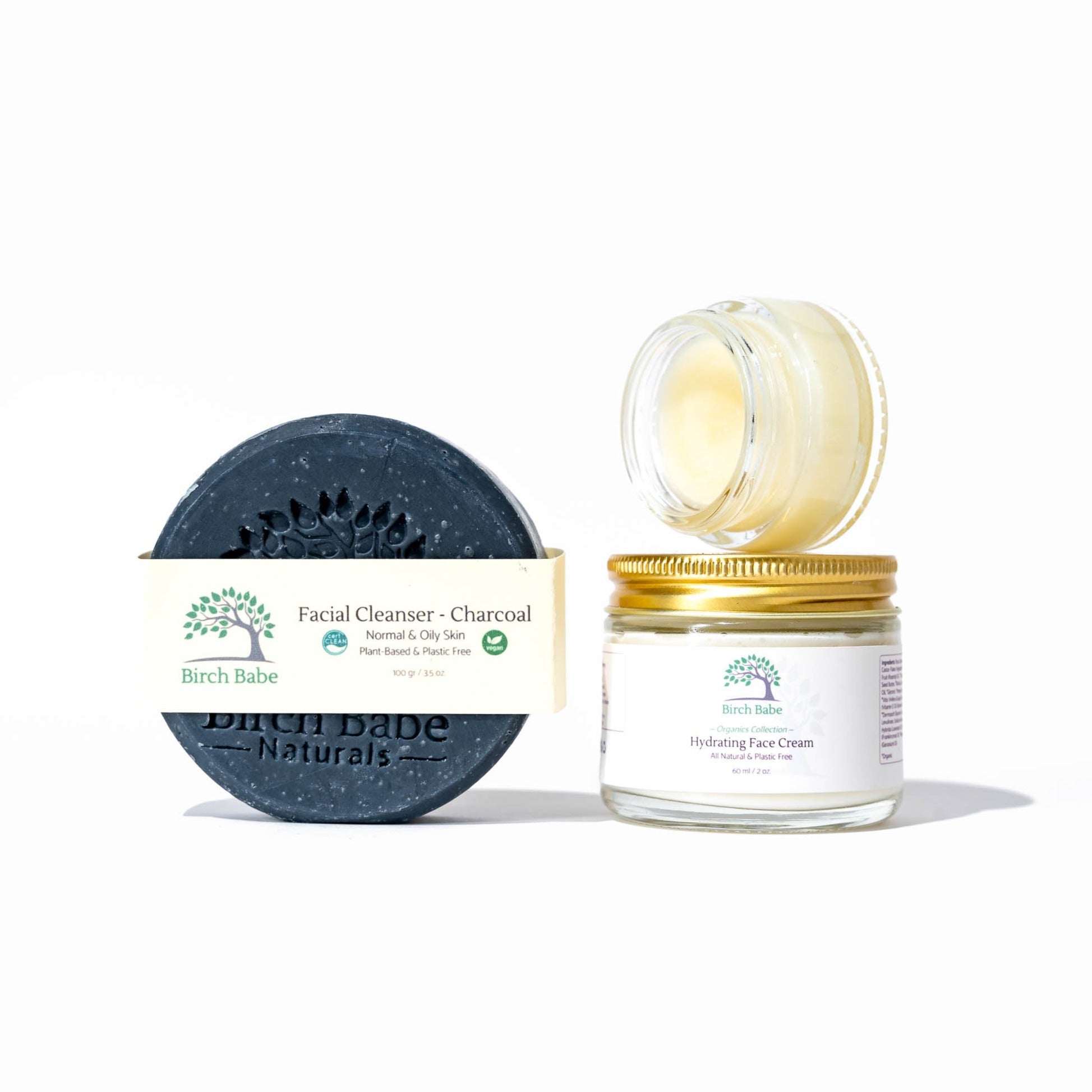 Charcoal / Hydrating Face Cream