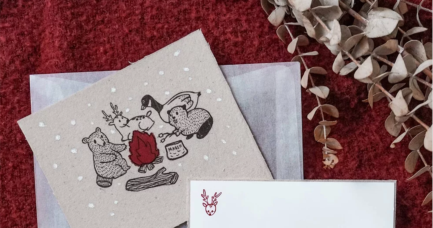 The Local Canadian Artist behind our Sustainable Handmade Holiday Greeting Cards