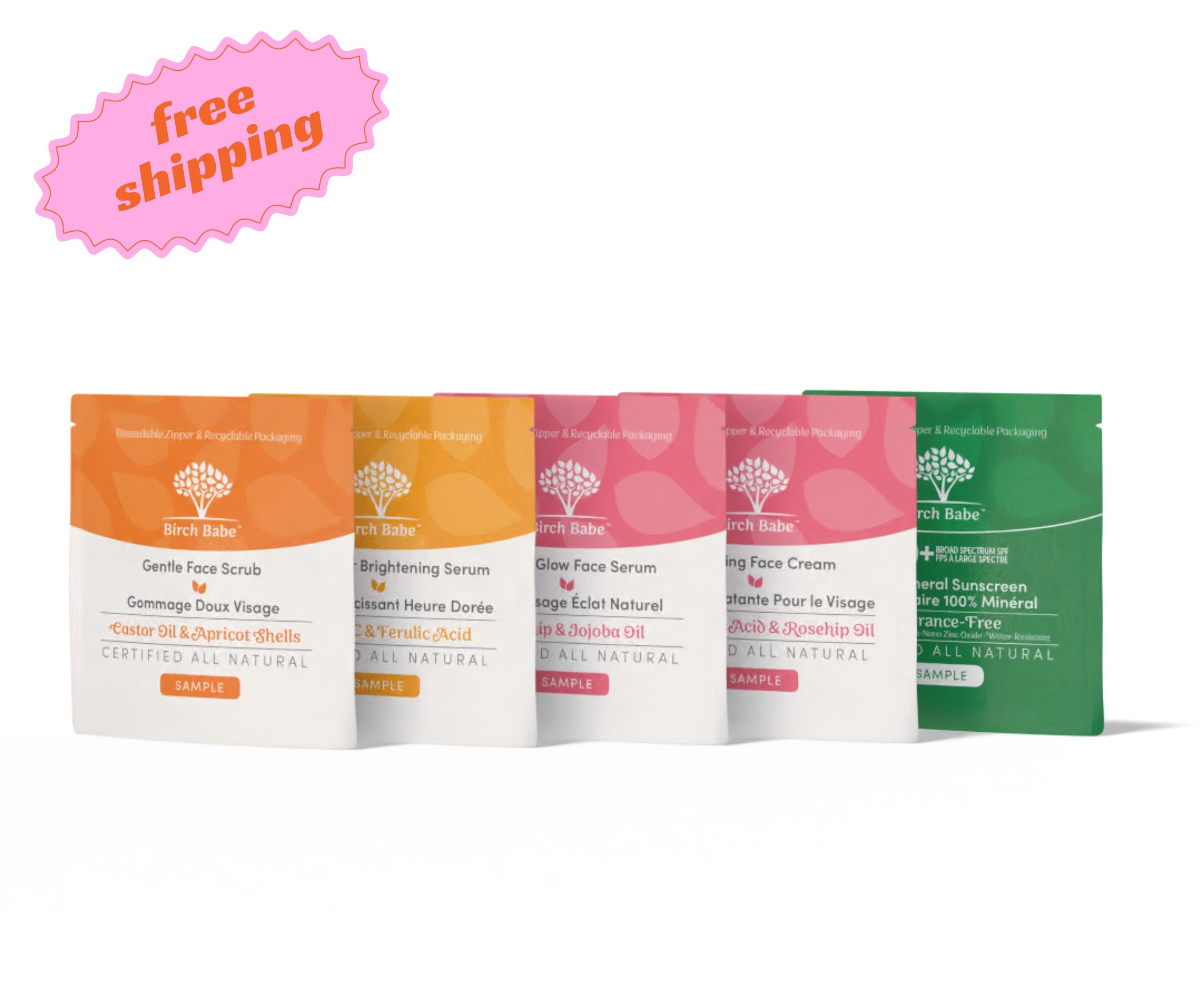 Super Skincare Sampler Set of 5